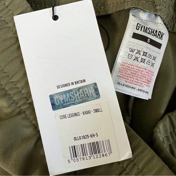 Gymshark Core Leggings Khaki - Picture 3 of 6